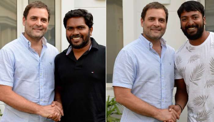 യുവ സംവിധായകനുമായി രാഹുല് ഗാന്ധിയുടെ കൂടിക്കാഴ്ച യുവ സംവിധായകനുമായി രാഹുല് ഗാന്ധിയുടെ കൂടിക്കാഴ്ച