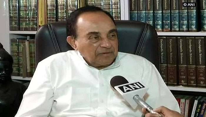 'ഹിന്ദു പാകിസ്ഥാന്' പരാമര്ശം: ജനങ്ങള് അപലപിക്കുന്നത് കൂടുതല് പ്രധാനമെന്ന് സുബ്രഹ്മണ്യന് സ്വാമി 'ഹിന്ദു പാകിസ്ഥാന്' പരാമര്ശം: ജനങ്ങള് അപലപിക്കുന്നത് കൂടുതല് പ്രധാനമെന്ന് സുബ്രഹ്മണ്യന് സ്വാമി
