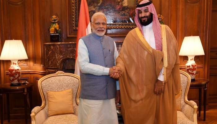 പ്രധാനമന്ത്രി സൗദി കിരീടാവകാശിയുമായി കൂടിക്കാഴ്ച നടത്തി പ്രധാനമന്ത്രി സൗദി കിരീടാവകാശിയുമായി കൂടിക്കാഴ്ച നടത്തി